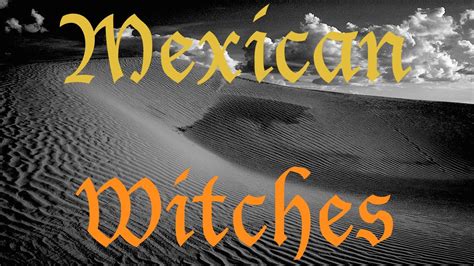 Skyborne witch in mexico